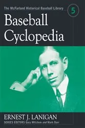 Book cover of Baseball Cyclopedia by Ernest J. Lanigan