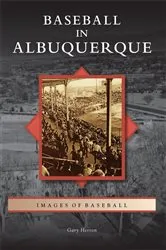 Book cover of Baseball in Albuquerque by Gary Herron