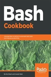 Book cover of Bash Cookbook by Ron Brash