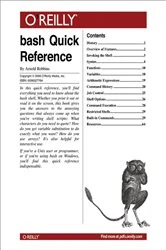 Book cover of bash Quick Reference by Arnold Robbins