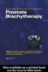 Book cover of Basic and Advanced Techniques in Prostate Brachytherapy by Adam P. Dicker