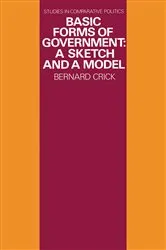 Book cover of Basic Forms of Government by Bernard Crick