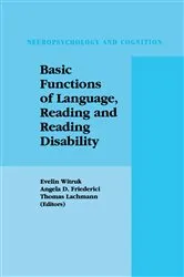 Book cover of Basic Functions of Language, Reading and Reading Disability by Evelin Witruk