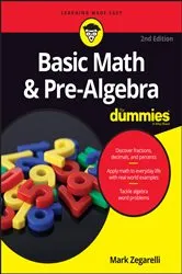 Book cover of Basic Math & Pre-Algebra For Dummies (2nd ed.) by Mark Zegarelli