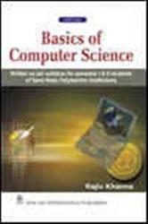 Book cover of Basics of Computer Science by Rajiv Khanna