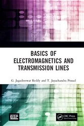 Book cover of Basics of Electromagnetics and Transmission Lines by G. Jagadeeswar Reddy