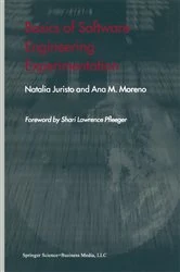 Book cover of Basics of Software Engineering Experimentation by Natalia Juristo