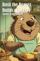 Book cover of Basil the Beaver Builds a Bakery by Kelly Johnson