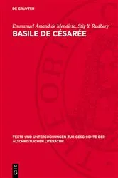 Book cover of Basile de Césarée by Emmanuel Ámand de Mendieta