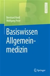 Book cover of Basiswissen Allgemeinmedizin by Bernhard Riedl