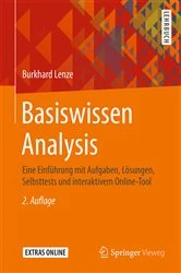 Book cover of Basiswissen Analysis (2nd ed.) by Burkhard Lenze