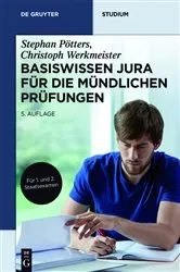 Book cover of Basiswissen Jura für die mündlichen Prüfungen (5th ed.) by Unknown