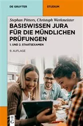 Book cover of Basiswissen Jura für die mündlichen Prüfungen (9th ed.) by Unknown