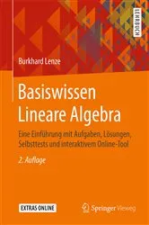 Book cover of Basiswissen Lineare Algebra (2nd ed.) by Burkhard Lenze