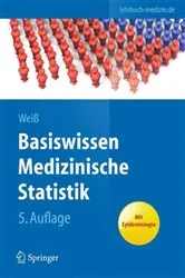 Book cover of Basiswissen Medizinische Statistik (5th ed.) by Christel Weiß