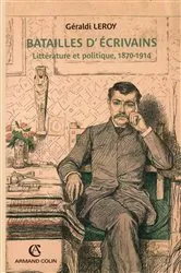 Book cover of Batailles d'écrivains by Géraldi Leroy
