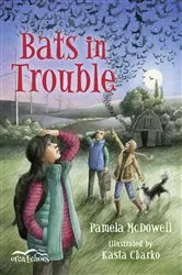 Book cover of Bats in Trouble by Pamela McDowell