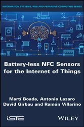 Book cover of Battery-less NFC Sensors for the Internet of Things by Martí Boada