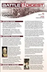 Book cover of Battle Digest: Cowpens by Christopher J. Petty