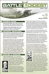 Book cover of Battle Digest: Gettysburg by Christopher J. Petty