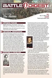 Book cover of Battle Digest: The Alamo by Unknown