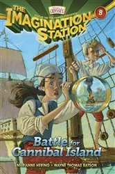 Book cover of Battle for Cannibal Island by Marianne Hering