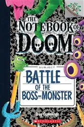 Book cover of Battle of the Boss-Monster: A Branches Book (The Notebook of Doom #13) by Troy Cummings