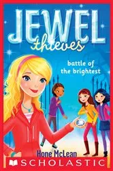 Book cover of Battle of the Brightest (Jewel Society #4) by Hope McLean