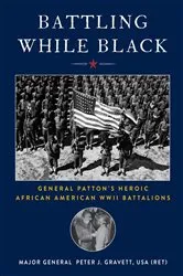 Book cover of Battling While Black by Peter J Gravett