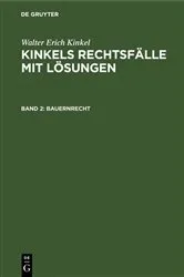 Book cover of Bauernrecht by Unknown
