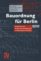 Book cover of Bauordnung für Berlin (5th ed.) by Dieter Wilke