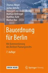 Book cover of Bauordnung für Berlin (7th ed.) by Thomas Meyer