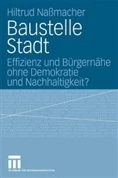 Book cover of Baustelle Stadt by Hiltrud Nassmacher