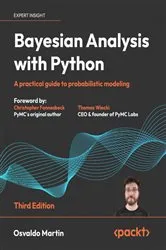 Book cover of Bayesian Analysis with Python by Osvaldo Martin