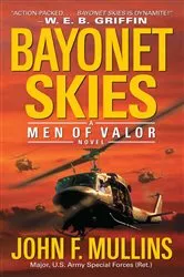 Book cover of Bayonet Skies by John F. Mullins