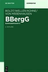 Book cover of BBergG Bundesberggesetz (2nd ed.) by Gerhard Boldt