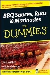 Book cover of BBQ Sauces, Rubs and Marinades For Dummies by N/A