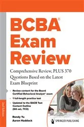 Book cover of BCBA® Exam Review (2nd ed.) by Rondy Yu