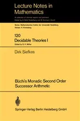 Book cover of Büchi’s Monadic Second Order Successor Arithmetic by Unknown