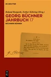 Book cover of Büchners Bühnen by Roland Borgards