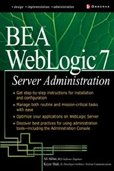 Book cover of BEA WebLogic 7 Server Administration by Ali Akbar