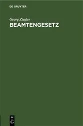 Book cover of Beamtengesetz by Unknown