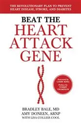 Book cover of Beat the Heart Attack Gene by Unknown