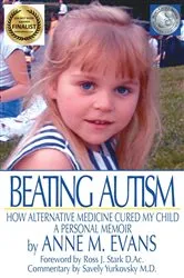 Book cover of Beating Autism by Anne M Evans