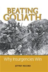Book cover of Beating Goliath by Jeffrey Record