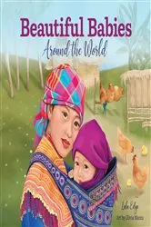 Book cover of Beautiful Babies Around the World by Lulu Edge