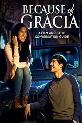 Book cover of Because of Grácia by Chris Friesen