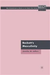 Book cover of Beckett’s Masculinity by J. Jeffers