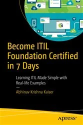 Book cover of Become ITIL Foundation Certified in 7 Days by Abhinav Krishna Kaiser