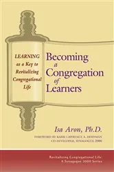 Book cover of Becoming a Congregation of Learners by Isa Aron